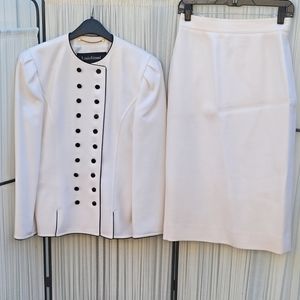 Louis Feraud Vintage 2PC Suit Blazer&Skirt Set